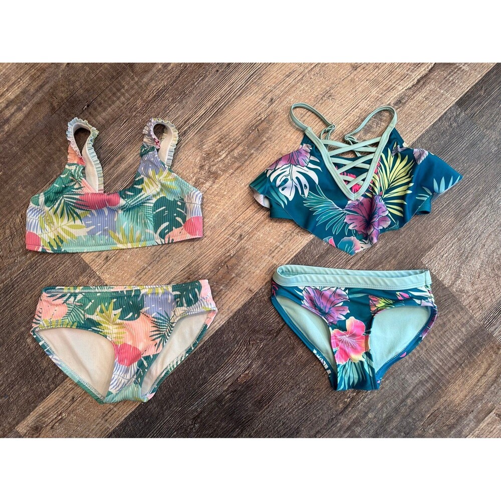 Girls Swimsuit Lot Sz 6